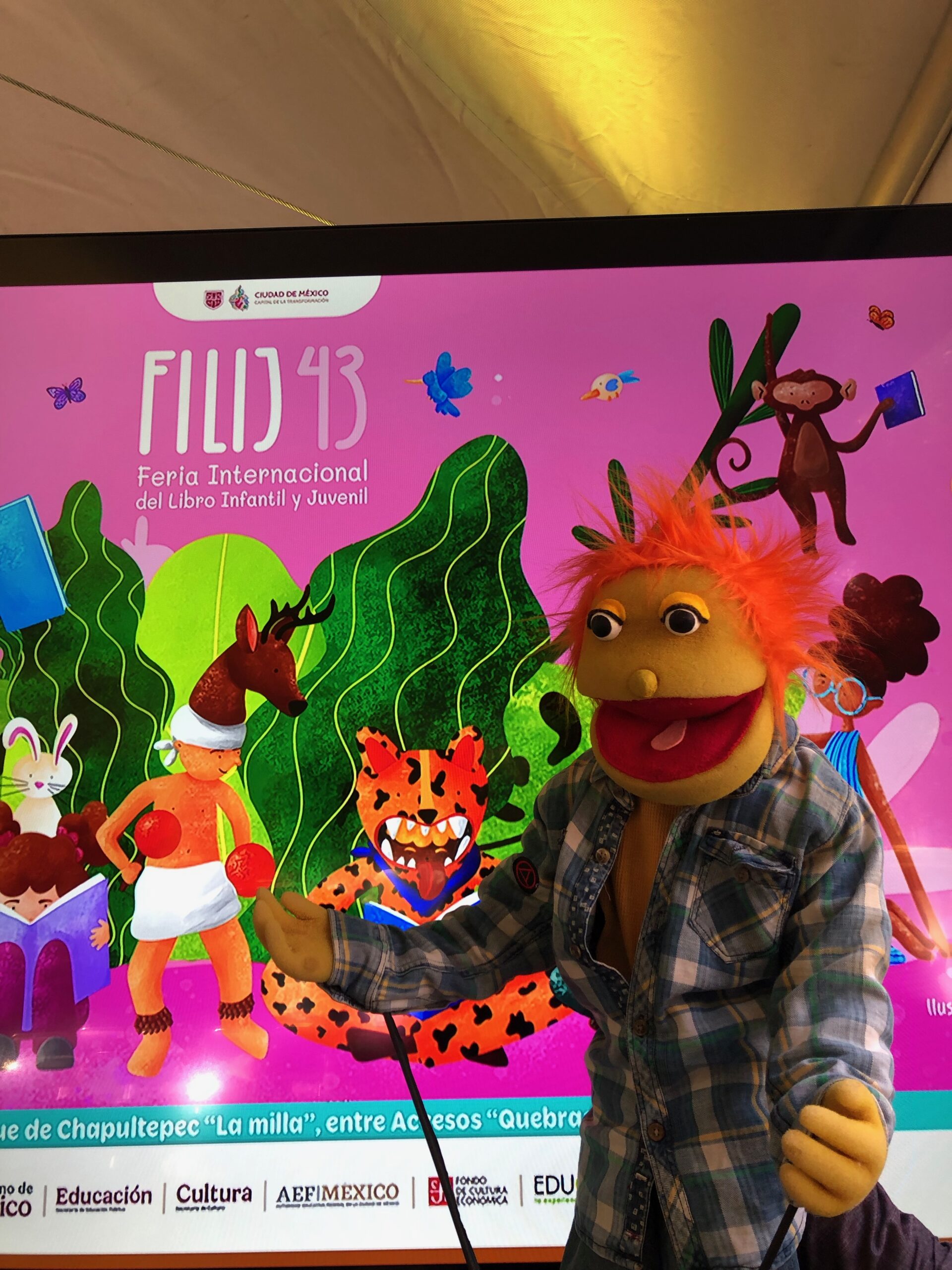 ¡Me fui a las funciones en la FILIJ 43!